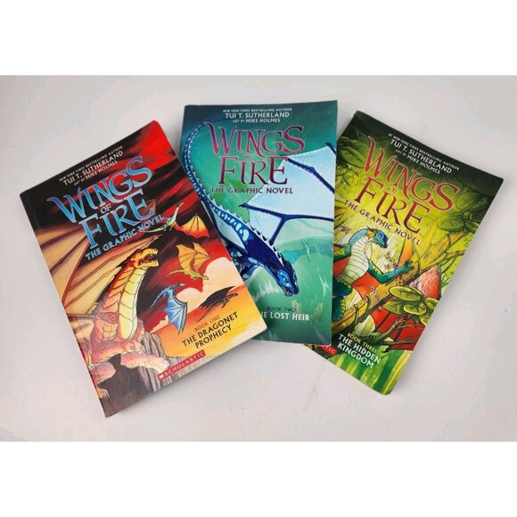 Wings of Fire Graphic Novel 1 2 3 Sutherland & Holmes Paperback Books - Picture 1 of 13